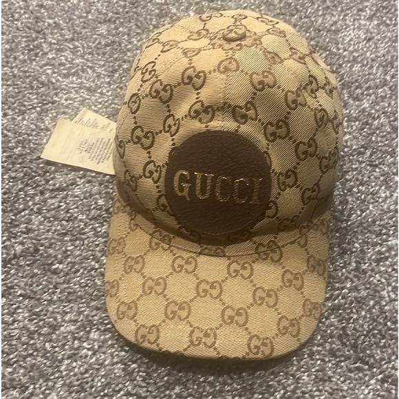 Gucci hat -brown